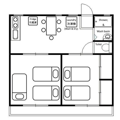Guest House Meets Okayama All Private Room Hostel 外观 照片